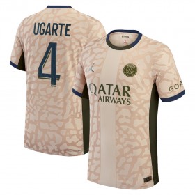 Koszulka Paris Saint-Germain Manuel Ugarte 4 Jordan Czwarty 2023-24 Koszulki Piłkarskie Krótki Rękaw
